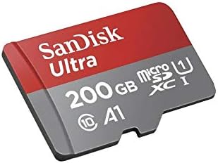 SanDisk 200GB Ultra Micro SDXC Hafıza Kartı Paketi Samsung Galaxy Note 8, Not 9, Not Fan Edition Telefon UHS-I Sınıf 10 (SDSQUAR-200G-GN6MN)