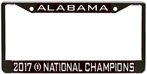 WinCraft Alabama Crimson Tide Ulusal Champs Plaka Çerçevesi (2018 Ulusal Şampiyonası)