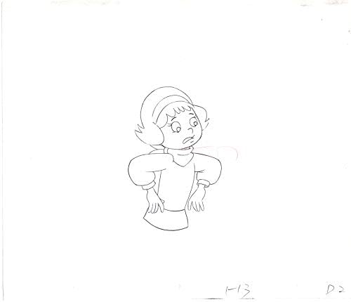 Scooby Doo Yavru Hanna Barbera 88-91 Üretim Animasyon Cel Çizim 048