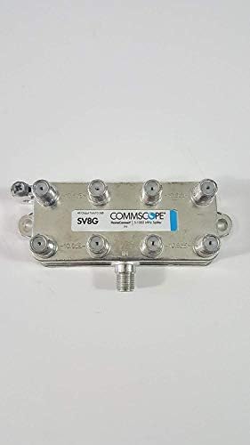 Commscope SV-8G SV8G 8 Yollu koaksiyel RG6 Ayırıcı