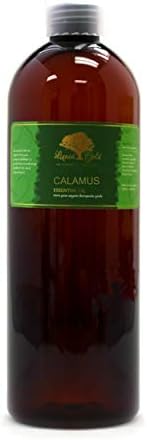 16 Oz Premium Calamus Uçucu Yağ Sıvı Altın Saf Organik Doğal Aromaterapi