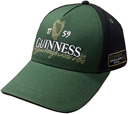 Guinness Şişe / Siyah İrlandalı Etiket Beyzbol Şapkası